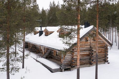 Now available for sale, a stunning example of Finnish craftsmanship located right by the Suomu skiing trails and slopes in Lapland next to arctic circle. This 1 bedroom apartment is built entirely from premium-quality kelo logs, with top-notch finish...