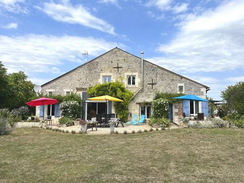 The current owners have run this as a thriving gite business since 2005. The property consists of a main house and two gites (the gites will be sold fully furnished). Finished to a high standard both the main home and gites offer comfortable living i...