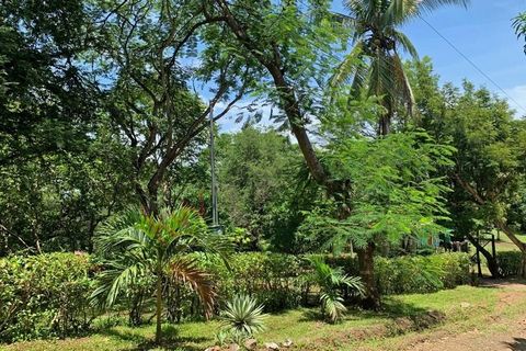 Mooi onroerend goed te koop, in de buurt van El Peñón de Guacalillo, op een veilige plek met een vriendelijke sfeer, typisch voor de landelijke gebieden van Costa Rica. Er is 7.000 m² grond met een onregelmatige topografie, maar die is bewerkt met gr...