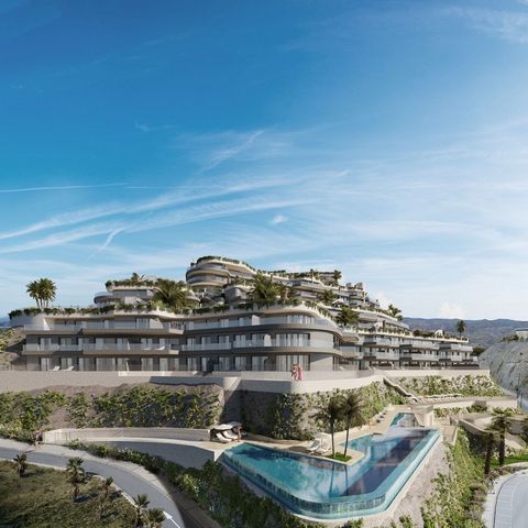 THE TRANQUILITY OF THE SEA IN YOUR HOME 1 2 and 3 bedroom apartments penthouses and duplexes with spectacular terraces First line of the sea on a hill in front of the Isla del Fraile in guilas Its design and architecture is integrated into the beauty...