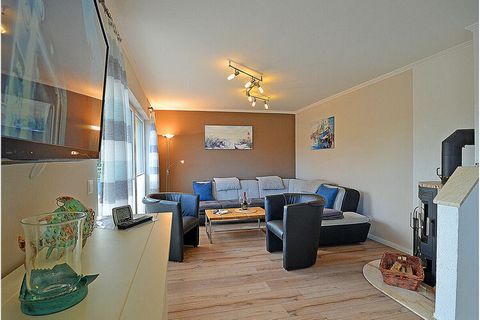 Wakacje na czystej plaży w penthousie „Meeresbrise” - zaledwie 3 minuty spacerem do plaży nad Morzem Bałtyckim, nowoczesny apartament dla 6 osób, ekskluzywne meble z sauną i WiFi