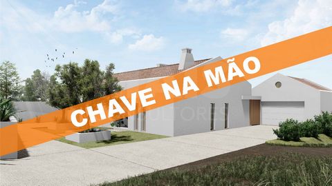 Bauernhof V3 - Schlüsselfertig in Casal do Forno, Cadaval !! PREIS FÜR BAU UND GRUNDSTÜCK = 454.000€ !! Wir bieten eine unglaubliche Gelegenheit, eine Villa mit 3 Schlafzimmern zu erwerben, die bereit ist, mit dem Bau zu beginnen, und die sich auf ei...