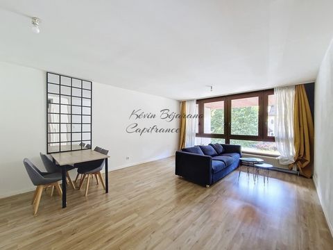 Venez découvrir cet appartement T2 de 46m² , lumineux, idéal pour investisseur ou primo accédant Situé au 1er étage d'une copropriété sécurisée, il se compose d'une entrée avec placard, séjour / cuisine de 30m², belle chambre, salle d'eau et wc sépar...