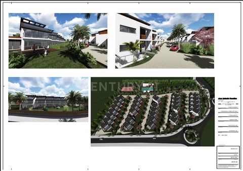 Terrain urbain, avec 29080 m2 à São Francisco- Alcochete, avec un projet architectural approuvé pour la construction de 30 maisons dans une copropriété fermée.