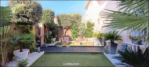 LA CIOTAT (13600) Maison dans résidence sécurisée avec piscine, type 4 avec véranda, jacuzzi, jardin et garage