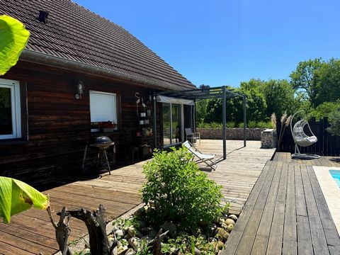 Maison confortable de 148 m2, 4 chambres, terrain de 2200 m2.
