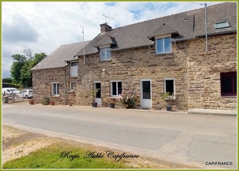 À vendre : Charme et authenticité pour cette magnifique maison en pierre de 6 pièces à PLELAN LE GRAND (35)