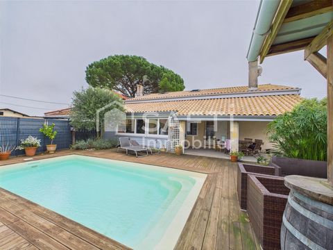 Maison en pierre 4 chambres , garage, piscine