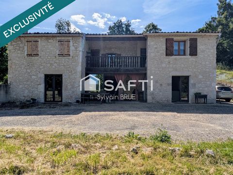 Authentique bâtisse en pierre avec vue imprenable