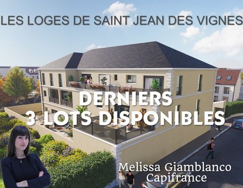 APPARTEMENT NEUF - T3 - LES LOGES DES SAINT JEAN DES VIGNES