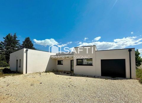 Villa neuve contemporaine de 100 m2 avec 3 chambres sur 900m2 de terrain