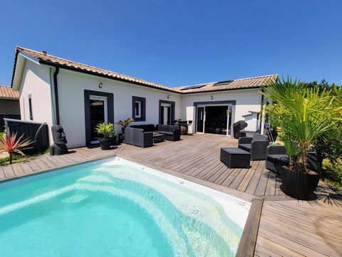 Brach -Maison de 2019 4 chambres piscine garage