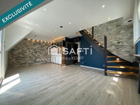 APPT. STANDING DUPLEX 3Ch. 112m²sol GARAGE PARKING