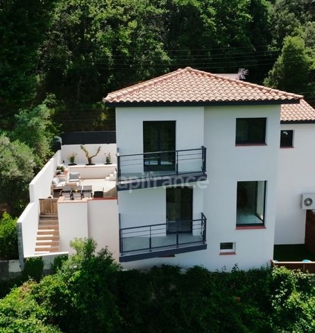 Maison à vendre proche Céret en exclusivité 5 pièces A MAUREILLAS LAS ILLAS (66) Avec grand garage appartement et vue superbe sur nature
