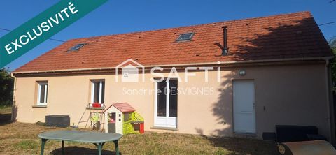 Maison 3 chambres avec garage et 2700 m2 terrain