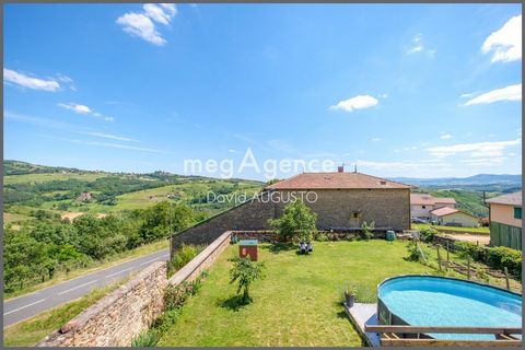 MAISON DE CHARME EN PIERRE, CALME, VUE, TERRAIN ET GARAGE