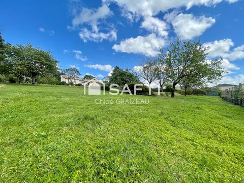 Terrain constructible de 1101m², viabilisé