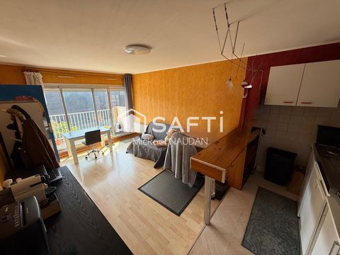 T1 bis dernier étage avec balcon à Saint-Léonard