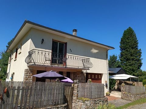 Maison T5 meublée + Garage + Jardin - Lac de Pareloup - Arvieu