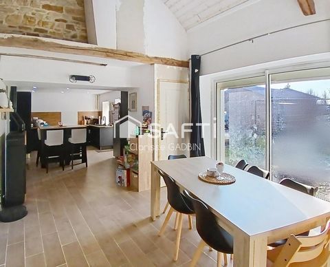 Maison de campagne rénovée en 2021 de PLAIN PIED avec 3 chambres