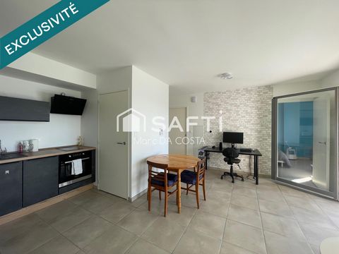 apparterment T2 de 2024 de 47 m2 - terrasse 12 m2 garage 15 m2