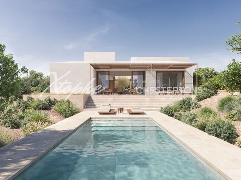 Located in Lagoa. We present this remarkable project, expertly designed by a Barcelona architect, taking full advantage of the unique qualities of its chosen location. Situated on a vast, south-facing plot measuring 43,806 square meters, this propert...