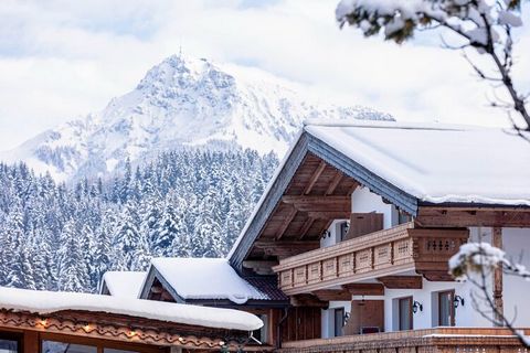 The Chalet Streif in the heart of Reith near Kitzbühel offers plenty of space for individual travel pleasure. Two spacious bedrooms can accommodate up to 5 people. The large, open living area with a view of the resort's beautiful garden and biotope o...