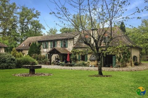 Set in over 2 acres of beautiful and easily maintained level parkland with mill pond and frontage to the River Menoire, this stunning property was originally a walnut and cornmill. Dating back to the 14th century this beautiful water mill, restored a...
