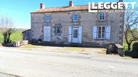 A18852NHA85 - On the edge of the village, this property was built between 1910-1920. The old railway line is now the Voie Verte, a lovely place to walk or cycle. La Châtaigneraie is only 5 km with most amenities and La Rochelle with it's beaches and ...