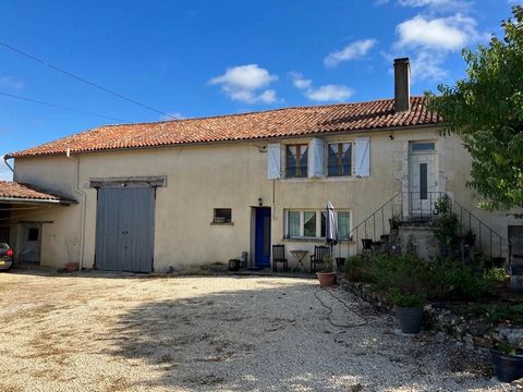 Set on the edge of a small village not far from the villages of Nanteuil and Verteuil and a 15 minute drive from the market town of Ruffec, this lovely 4-bed property enjoys sweeping views over the valley and would be perfect for anyone looking to ke...