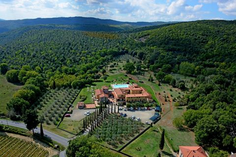 In the splendid setting of San Gimignano among the sinuous hills of the Sienese Chianti, in a renowned location just five kilometers from the center of San Gimignano, we offer for sale this prestigious and renowned boutique hotel. San Gimignano is a ...