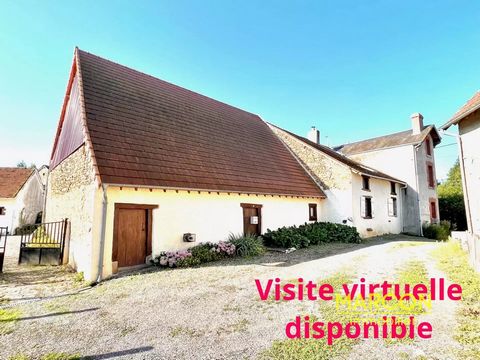 REF 87685. Between DUN-LE-PALESTEL and AIGURANDE. Charming farmhouse with nice view to the countryside Interior On the first floor, you'll be greeted by a spacious living room, generously sized at 52 m². This room features a charming wood-burning sto...