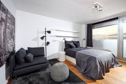 The apartment has been completely renovated, new wood parquet has been laid, the bathroom and kitchen have been completely renewed. The apartment is bright and very cozy. The living room also has a small double bed that can be used as a second sofa d...