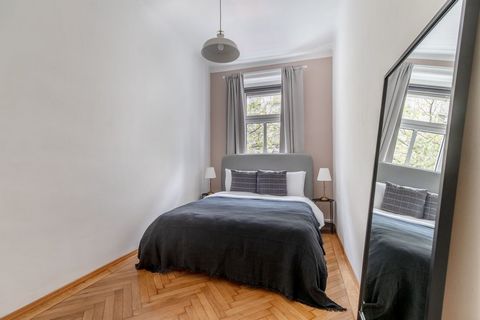 Feel at home wherever you choose to live with. You’ll love this roomy 8th district - Josefstadt furnished two-bedroom apartment with its modern decor, fully equipped kitchen, and exquisite living room with great views. Ideally located, you’re close t...