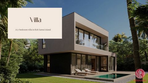 From Concept Design Architect StudioAward winning Developer with over 40 delivered Villas on Koh SamuiKey Feature:Tropical Island DesignPanoramic glazingNatural materialsPrivate ParkingThis is a tropical villa that combines modern design characterize...