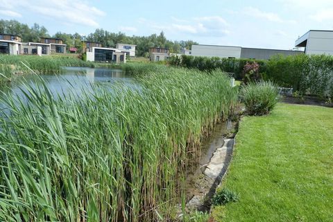 Herzlich willkommen in unserem Ferienhaus am Wasser. Das gemütliche Chalet bietet Platz für 4 Personen und ist modern und funktionell eingerichtet. Es verfügt über ein Schlafzimmer mit Doppelbett und ein weiteres Schlaf- bzw. Kinderzimmer mit zwei Ei...