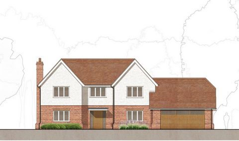 STUNNING BUILDING PLOT FOR SALE A fabulous opportunity to build your dream home. Set in a quiet country lane within a few minutes drive of Bishops Stortford and Ware is this lovely building plot with planning permission to construct a substantial fiv...