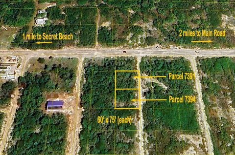 Secret Beach real estate is in high demand! The area has seen a surge in development by landowners and corporations, which has significantly increased demand and appreciated property values. We have two prime lots (side by side) near Secret Beach on ...