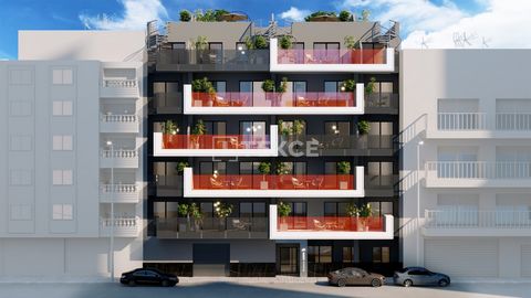 Moderne Appartementen met 2 en 3 Slaapkamers op 800 m van Strand in Torrevieja Costa Blanca De appartementen liggen op loopafstand van het strand Playa de los Locos, waardoor u gemakkelijk toegang heeft tot de dagelijkse activiteiten aan zee. Bovendi...