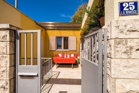 Apartment Cvjetković is self catering accommodation located in Dubrovnik. Luggage storage is available before check in and after check out. Baby cot is provided. This lovely two bedroom apartment is situated on the upper floor. Living area features s...