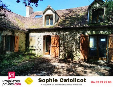 BOUCHY ST GENEST (51310) Maison avec 2 chambres, salon-salle à manger avec cuisine ouverte, jardin, garage. Prix de vente 143 990 euros (honoraires charge vendeur) Maison offrant : entrée sur cuisine ouverte à installer, salon-séjour traversant donna...