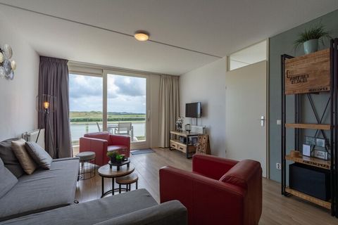 Moderno apartamento para 4 personas a poca distancia de la playa de Groote Keeten. Precioso apartamento al pie de las dunas, ¡una verdadera visita obligada para los amantes de la playa! El apartamento está en el segundo piso y tiene un balcón con vis...