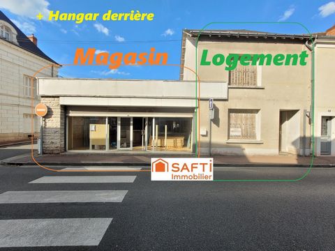 Commerce + Grange/garage + Logement à restaurer