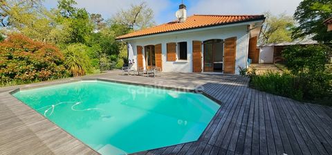 Dpt LANDES - à vendre à UCHACQ ET PARENTIS Maison à vendre P5 de 153 m² habitables + terrasse, piscine et étang sur un terrain de 11 550 m²