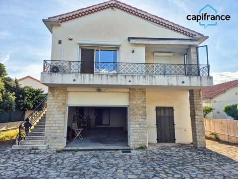 Aubagne Bas de villa à fort potentiel avec jardin et garage