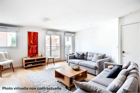 ALFORTVILLE, grand duplex, double séjour,