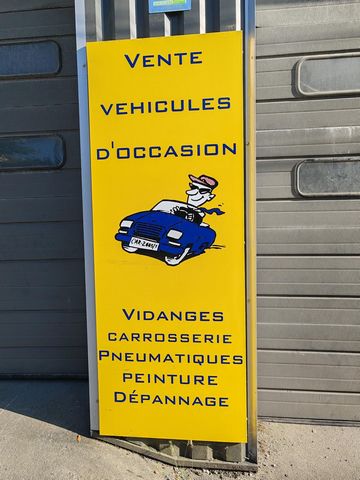 Garage automobile, réparations et vente à reprendre