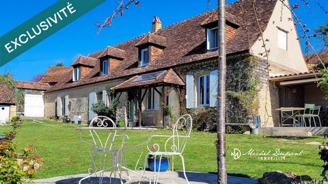 Demeure Périgourdine de 198 m² avec gîtes sur 5460 m² de parc
