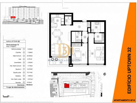 UPTOWN 32 is a new residential development located in São Martinho, one of the most sought-after areas in Funchal. Offering T1 and T2 units, it features spacious, well-lit bedrooms with generous areas, ideal for those who value comfort and functional...
