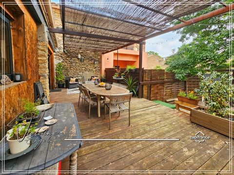 Maison de caractère avec jardin, piscine et fort potentiel locatif Félines-Minervois (34210)